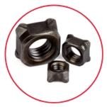 Black Phosphate Weld Square Nuts Black Phosphate Weld Square Nuts