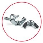 Nickel-Plated Wing Nuts Nickel-Plated Wing Nuts
